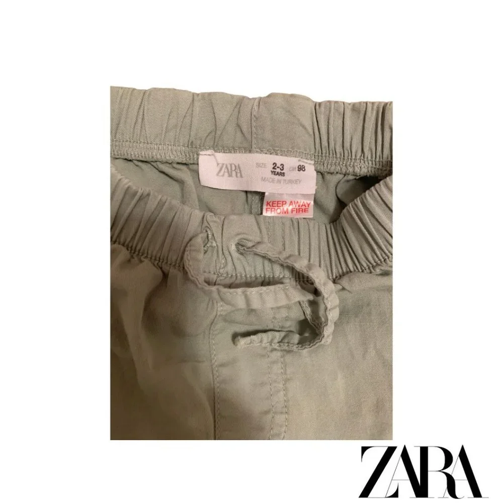ZARA KIDS MULTI POCKET/CARGO PANTS SIZE 2-3